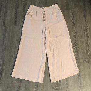 Top Shop Wide Leg Linen Pants | 6